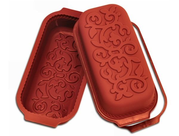 Siliconflex Plumcake Ornamental Mould 300mmx145 h 80mm
