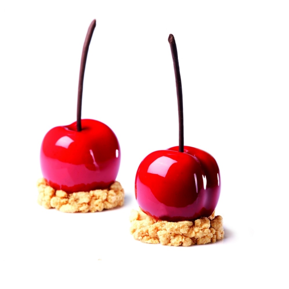 Pavoni Cherry/Peach Silicone Mould 58 X 46MM 20