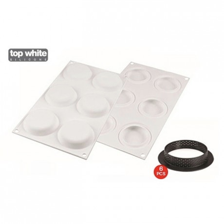 Kit Tarte Round 80mm Silikomart - Image 2