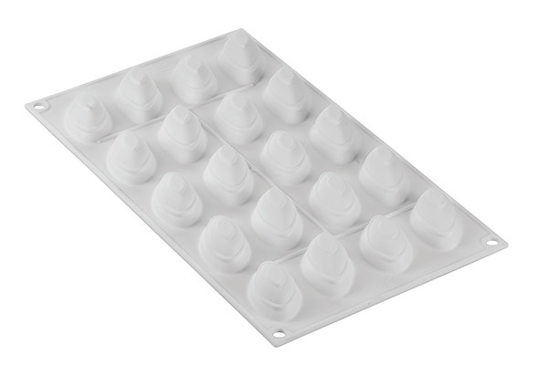 Siliconflex Quenelle Moulds 44x21mm h20mm (Makes 20) - The Stylish Baker