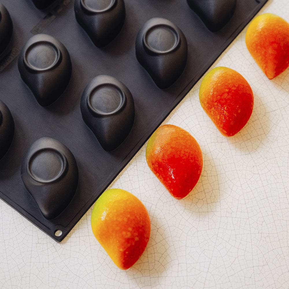 Pavoni Mango Mould Makes 12